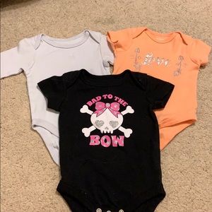 Three onsies